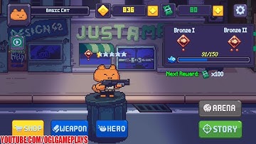 Cat Gunner: Super Force Gameplay (Android iOS)