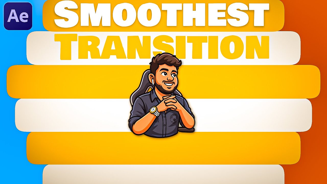Smoothest Transition in After Effects 🔥 | Easy Tutorial for Beginners ...