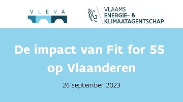 De impact van Fit for 55 op Vlaanderen