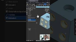 ONSHAPE LESSON 10  - SETTING A GOAL, MAKING A DICE