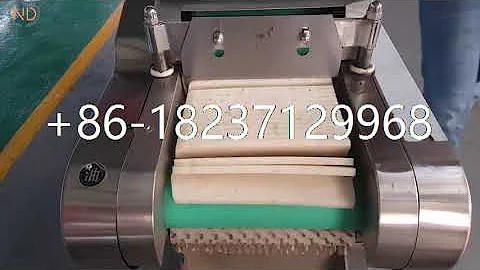 bean curd skin cutter machine donkey-hide gelatin slicer machine date cake slice cutting machine - DayDayNews