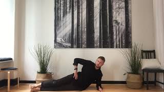 Side plank endurance test