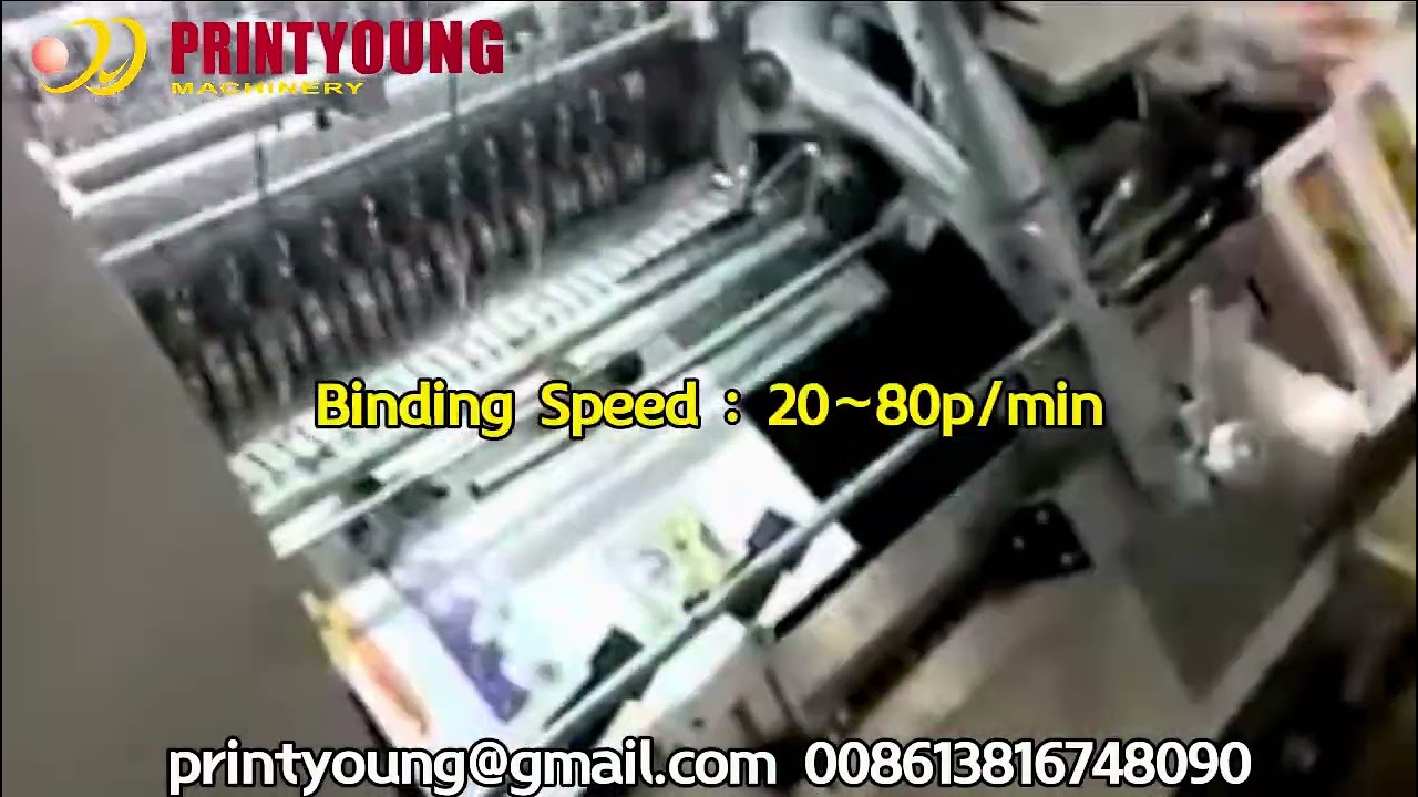 PRY-460D Semi automatic Book Sewing Machine