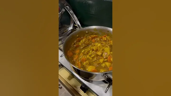 Van Curry! Great meal for hungry travelers!