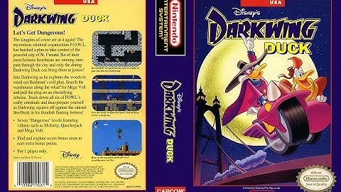 Darkwing Duck NES Gameplay No Damage No Death (Полное прохождение) (ULTRA HD - 4K)
