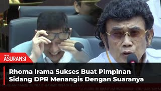 Download Lagu Pimpinan Sidang DPR Dibuat Menangis Oleh Rhoma Irama MP3