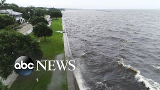 Hurricane that hit Louisiana dumping rain on parts of the US