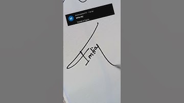 IMTIAJ name signature ✨ #shortaday #viral #shorts