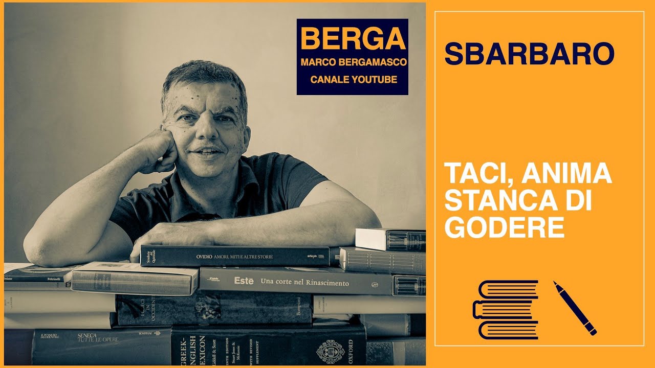 Sbarbaro, Taci, anima stanca di godere - YouTube