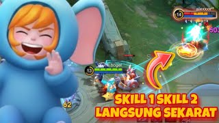 NANA FULL ITEM SUPER NGERI!! SKILL 1 DAN 2 BISA NGE KILL MUSUH LANGSUNG🔥