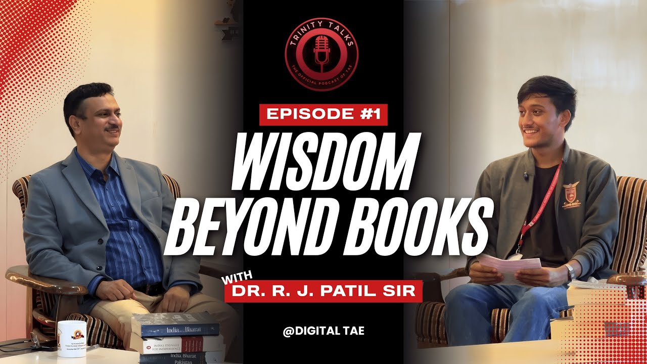 Trinity Talks Ep.1🎙 | In Conversation with Our Principal sir | Student Q&A Special