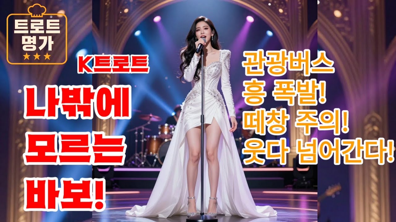 나밖에 모르는 바보 😆 관광버스에서 빵 터지는 신나는 트로트 | 떼창·행사용 흥 폭발 트로트 #관광버스트로트 #행사트로트 #코믹트로트 #트로트신곡