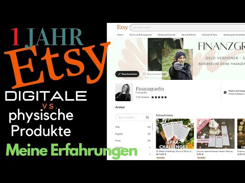 1 JAHR ETSY I meine Erfahrungen + Tipps