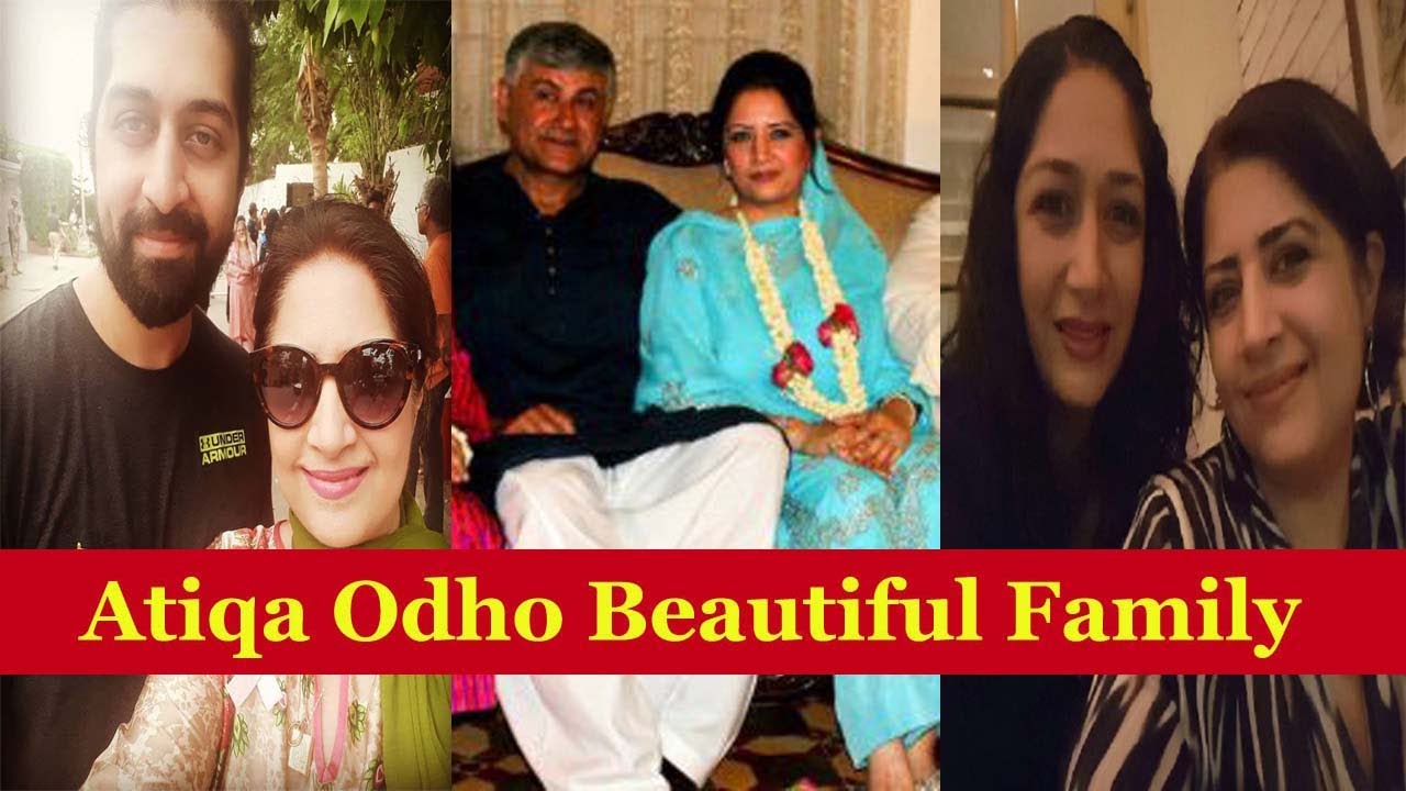 Atiqa Odho with her Family