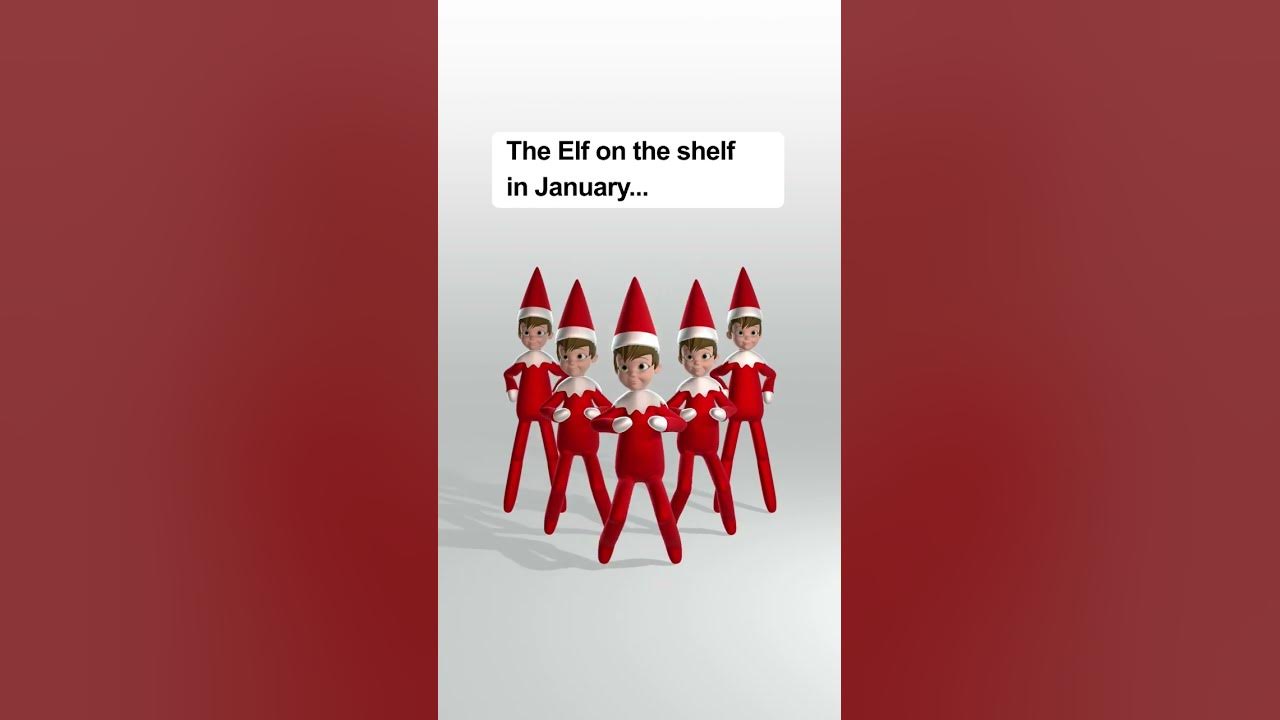 The Elf on the Shelf in January #elfontheshelf The Elf on the Shelf in January #elfontheshelf