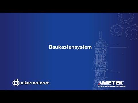 Dunkermotoren De Burstenloser Dc Motor Bg 75 Youtube