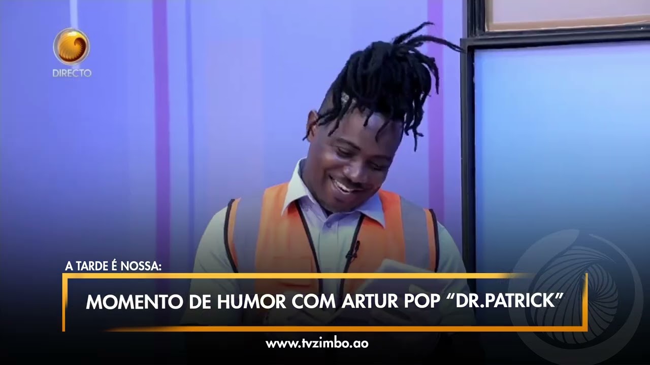 A TARDE É NOSSA: Momento de humor com Artur Pop 