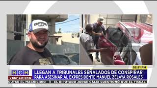 A audiencia los acusados de asociación terrorista para asesinar a "Mel" y derrocar a Xiomara Castro