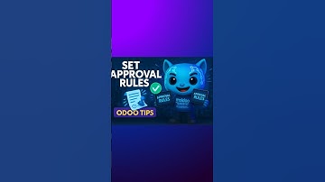 How to Add Purchase Approval Rules in Odoo #odoo #odooerp #odoo18 #erp #m3ldoo