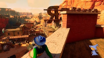 Saints Row 2022 - Saloon Rooftop Glitch - High Noon Mission