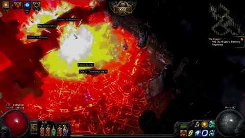Path of Exile FlameBlast Totem Esh Lord