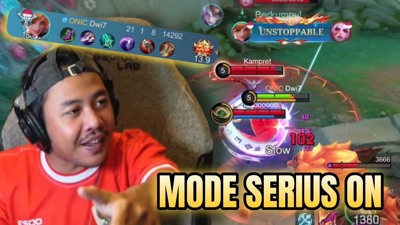 DWIWOII KESAL BUFF SLALU DIRUSUH - MODE SERIUS AJALAH - Mobile Legends