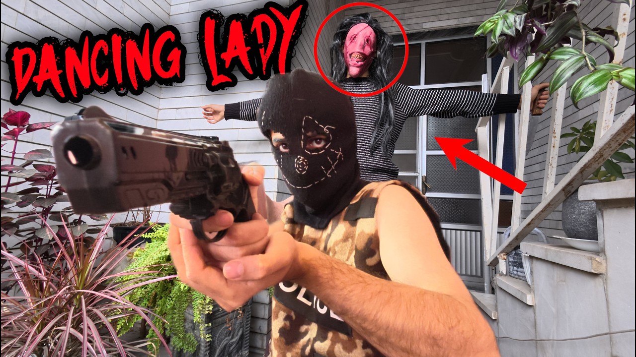 POLICE CHASE SERBIAN DANCING LADY | MISSION FAILED (HORROR POV)