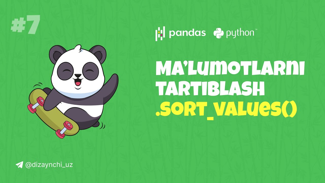 Ma'lumotlarni tartiblash