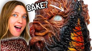 Saying goodbye to Stranger Things with cake and cookies.