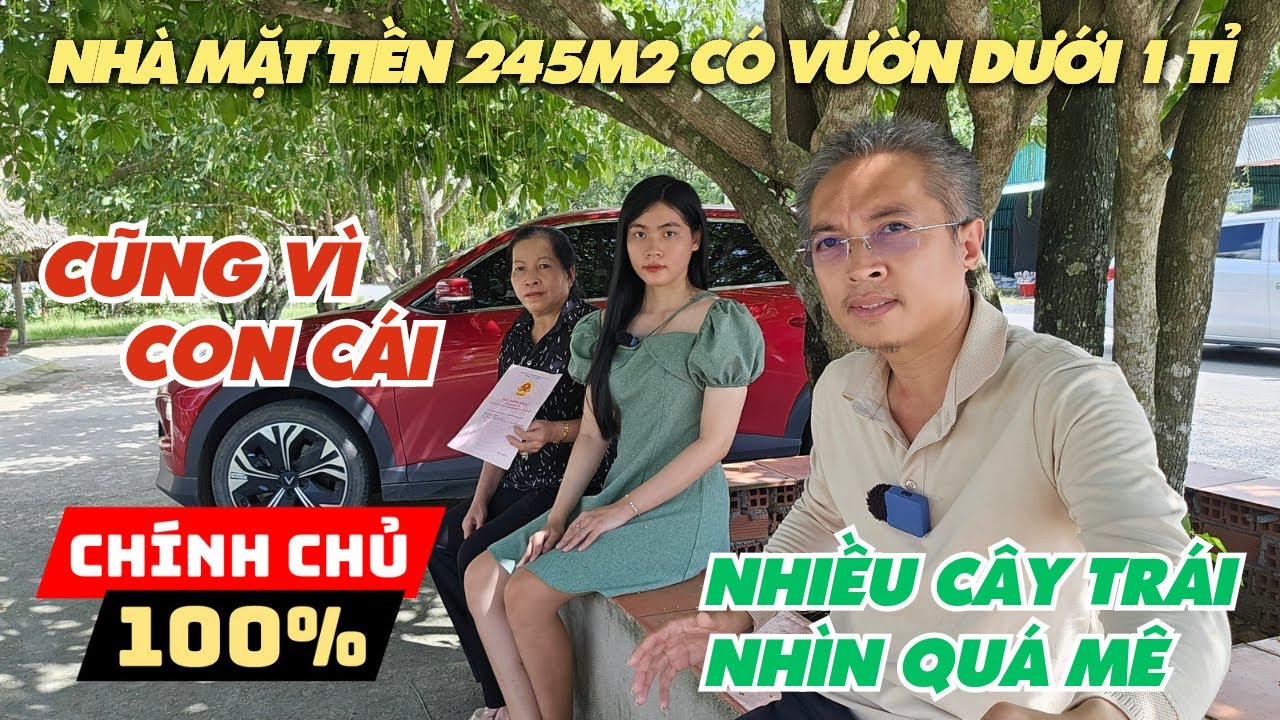 Nhà vườn Tây Ninh ĐÃ BÁN dưới 1 tỉ vì con cái đường nhựa ngay trường, xây mới 2PN cách An Sương 78km