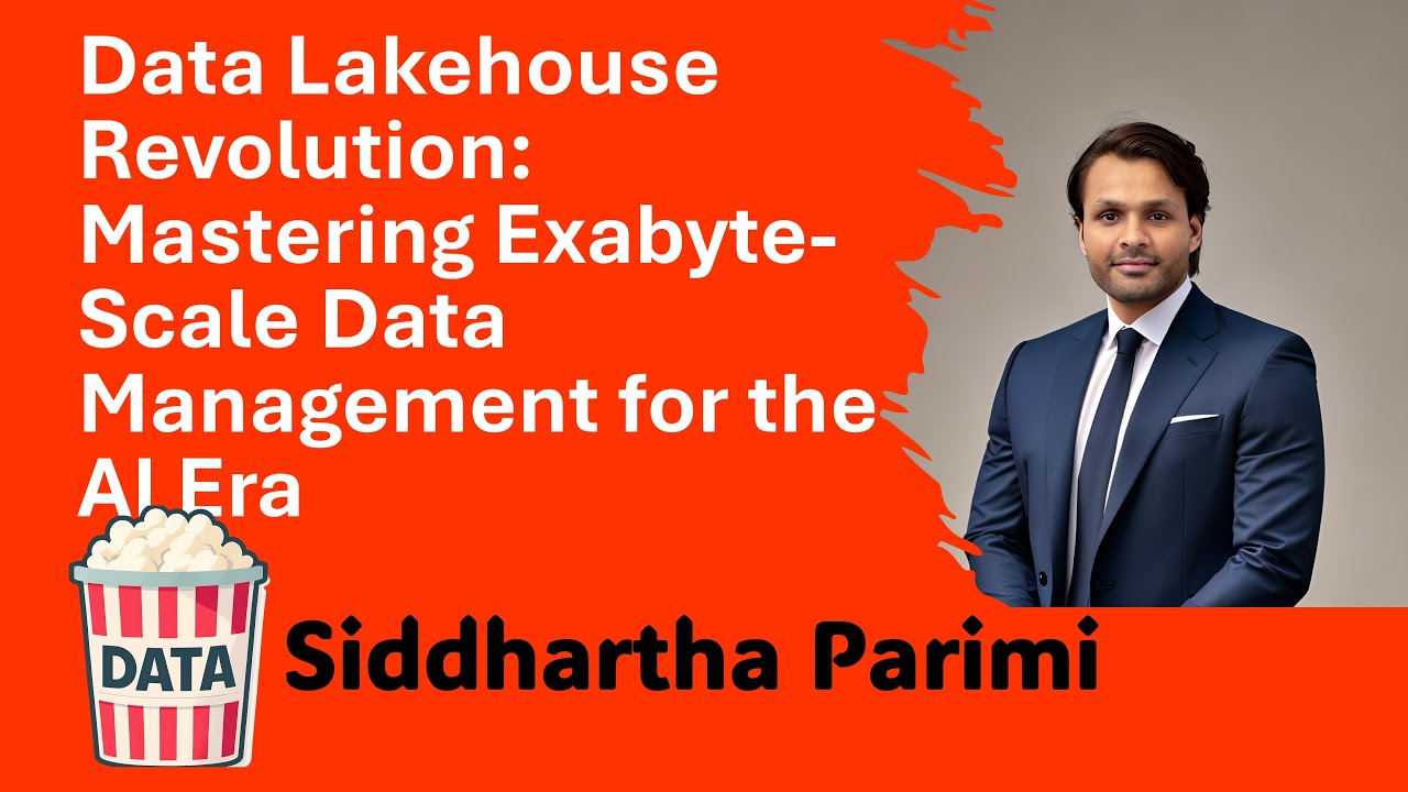 Siddhartha Parimi  - Mastering Exabyte Scale Data Management for AI Era 