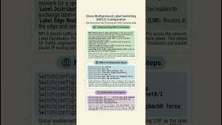 Cisco MPLS Multiprotocol Label Switching Configuration! | CCNA Guide for Networking Beginners#ccna