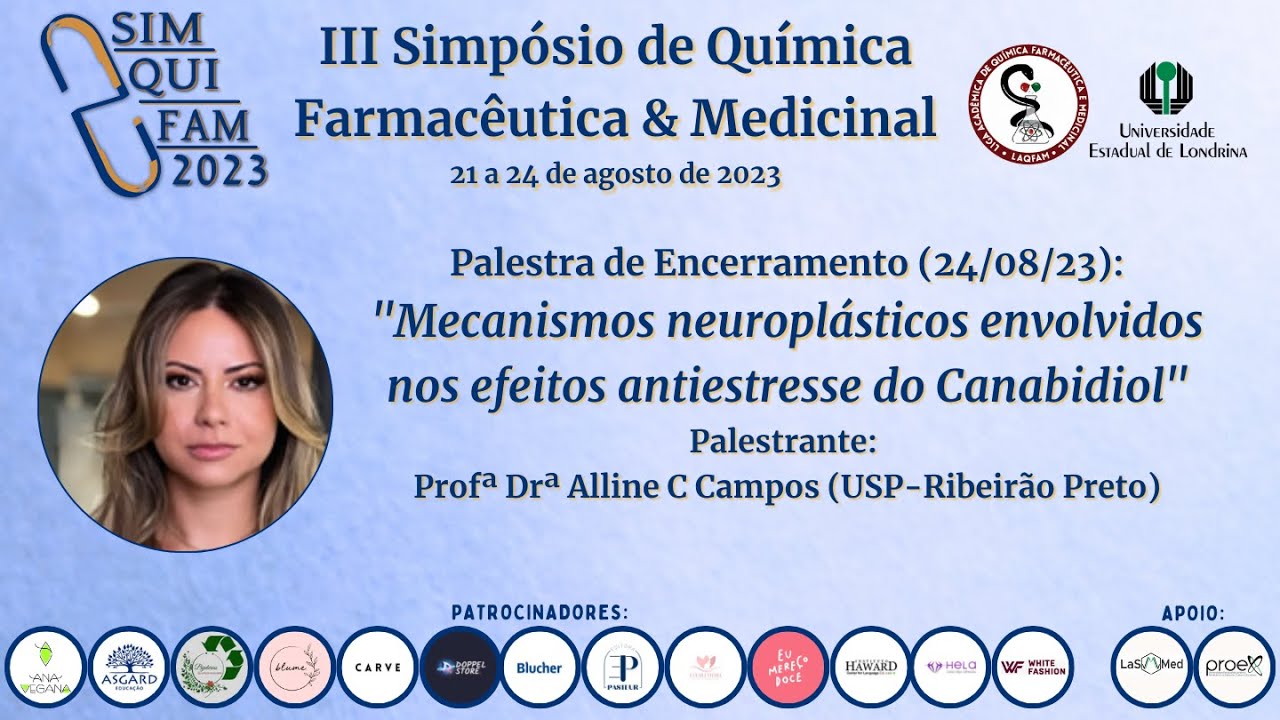 III SIMQUIFAM (24/08/2023): Palestra de encerramento