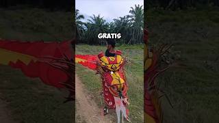 Dapat Layangan Gratis Naga Lihat 😱🗿#shorts #layangan