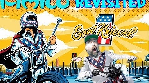 INTELLIVISION AMICO Revisited : Evel Knievel Motor Cycle & Jet Cycle Game!