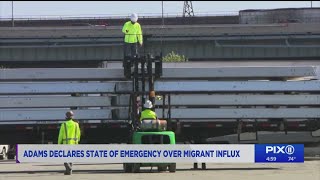 Adams declares New York City state of emergency on migrant influx