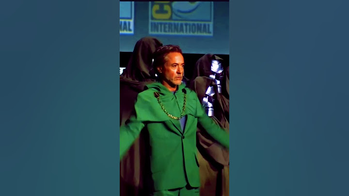 MARVEL COMIC-CON 2024 ENDING ANNOUNCEMENT - RDJ Returns as Dr DOOM