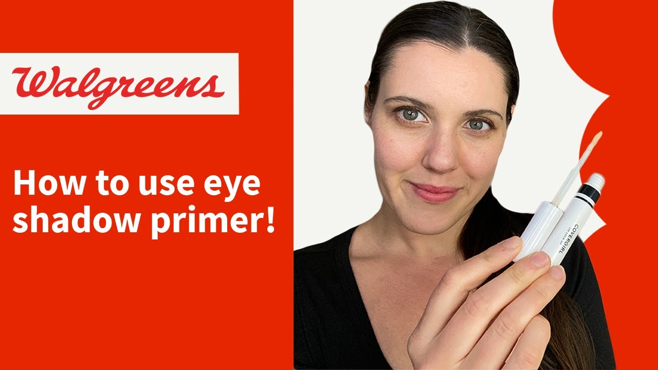 How to use an eyeshadow primer with Jen Brown Walgreens YouTube
