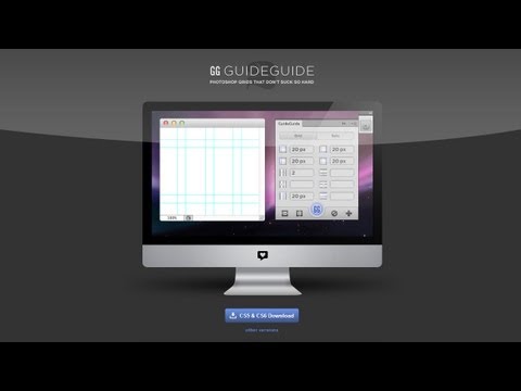 Using Guides Efficiently : GuideGuide Extension | Photoshop Tutorial