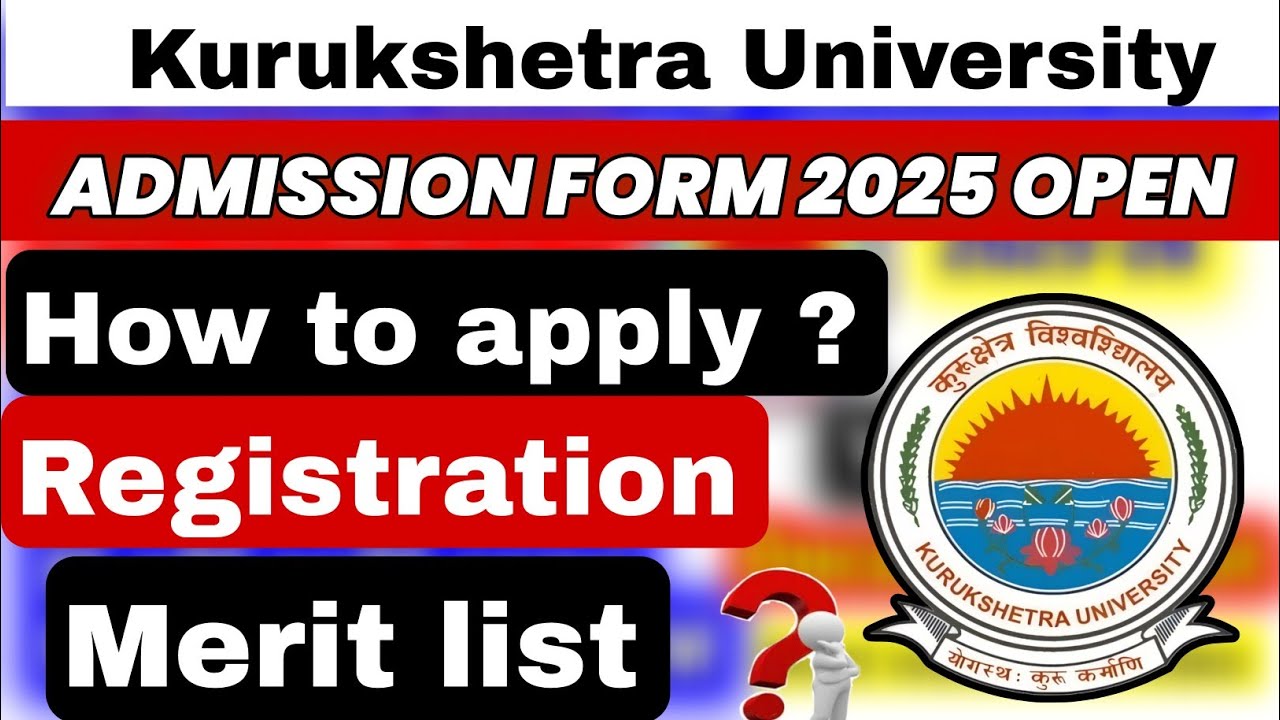 kuk University Regular admission form 2025kuk university ug/pg admission 2025|