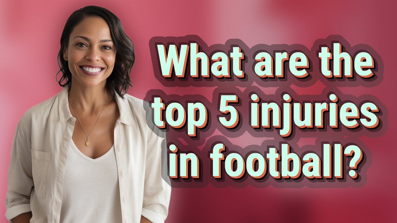 What are the top 5 injuries in football? - YouTube