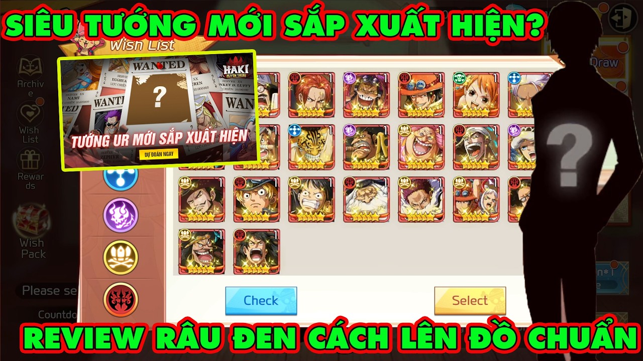 Haki Huyền Thoại - Siêu Phẩm Tướng Siêu Meta Sắp Ra Mắt Tuần Này Cách Lên Đồ Chuẩn Cho Râu Đen V2