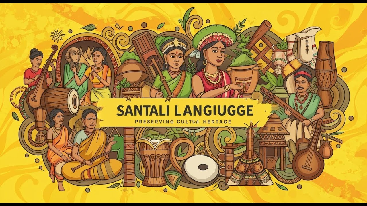 🌿 Santali Language – Our Pride | Protecting a Vibrant Heritage 🌿