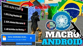 Macroandroid Free Fire Ob54 | Macro ff Android Ob54 ☠️🎯 Tutorial | Macro Droid New Headshot Script 📂 screenshot 3