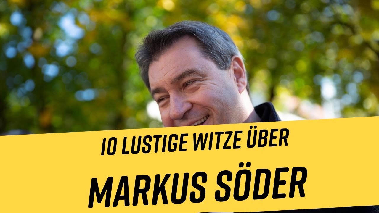 10 lustige Witze über Markus Söder - mit Jupp und Pitter - YouTube