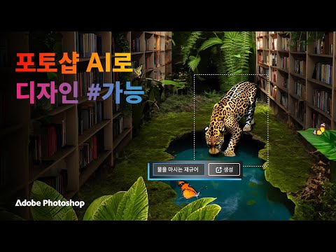 포토샵 AI로 디자인 #가능!