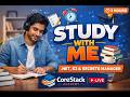 🚀 Study With Me – LIVE (3 Hours) .