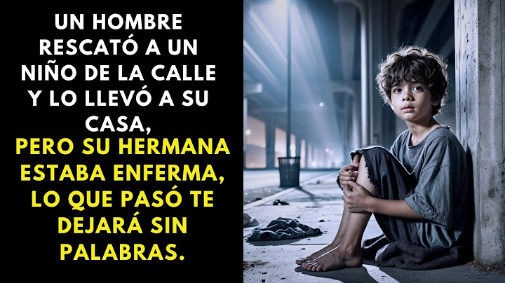 UN HOMBRE RESCATÓ A UN NIÑO DE LA CALLE, PERO EN SU CASA LO ESPERABA UN SECRETO QUE NADIE IMAGINÓ