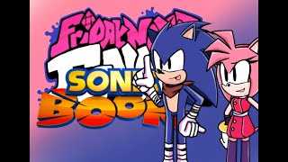 Mod Sonic and Amy Friday Night Funkin(Mod Sonic Boom)