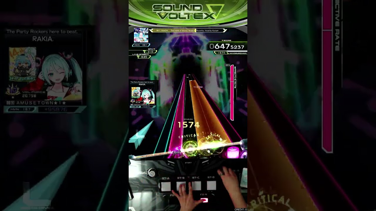 The world of sound [HVN 18.7] 998.9 (3-1) 【SDVX】 - YouTube